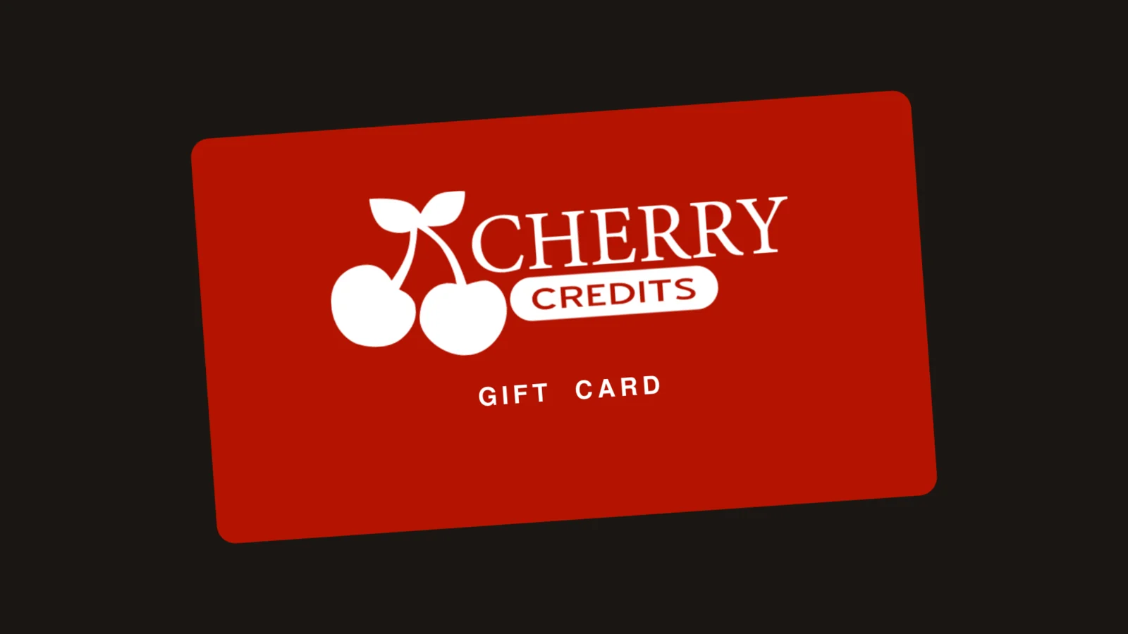 Cherry Credits gift card