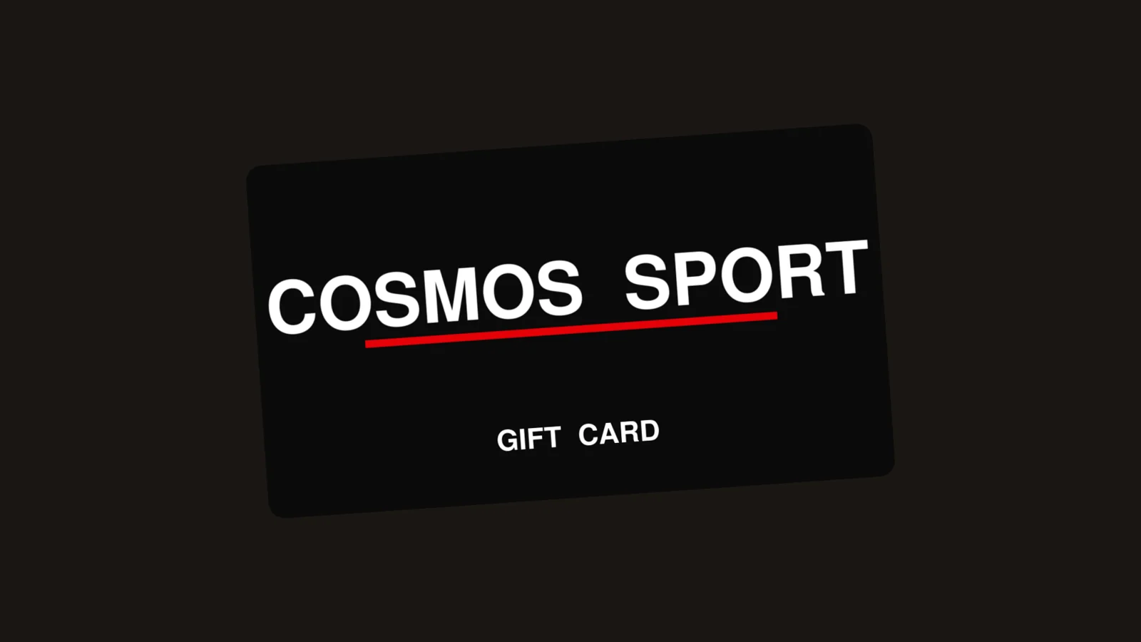 Cosmos Sport gift card