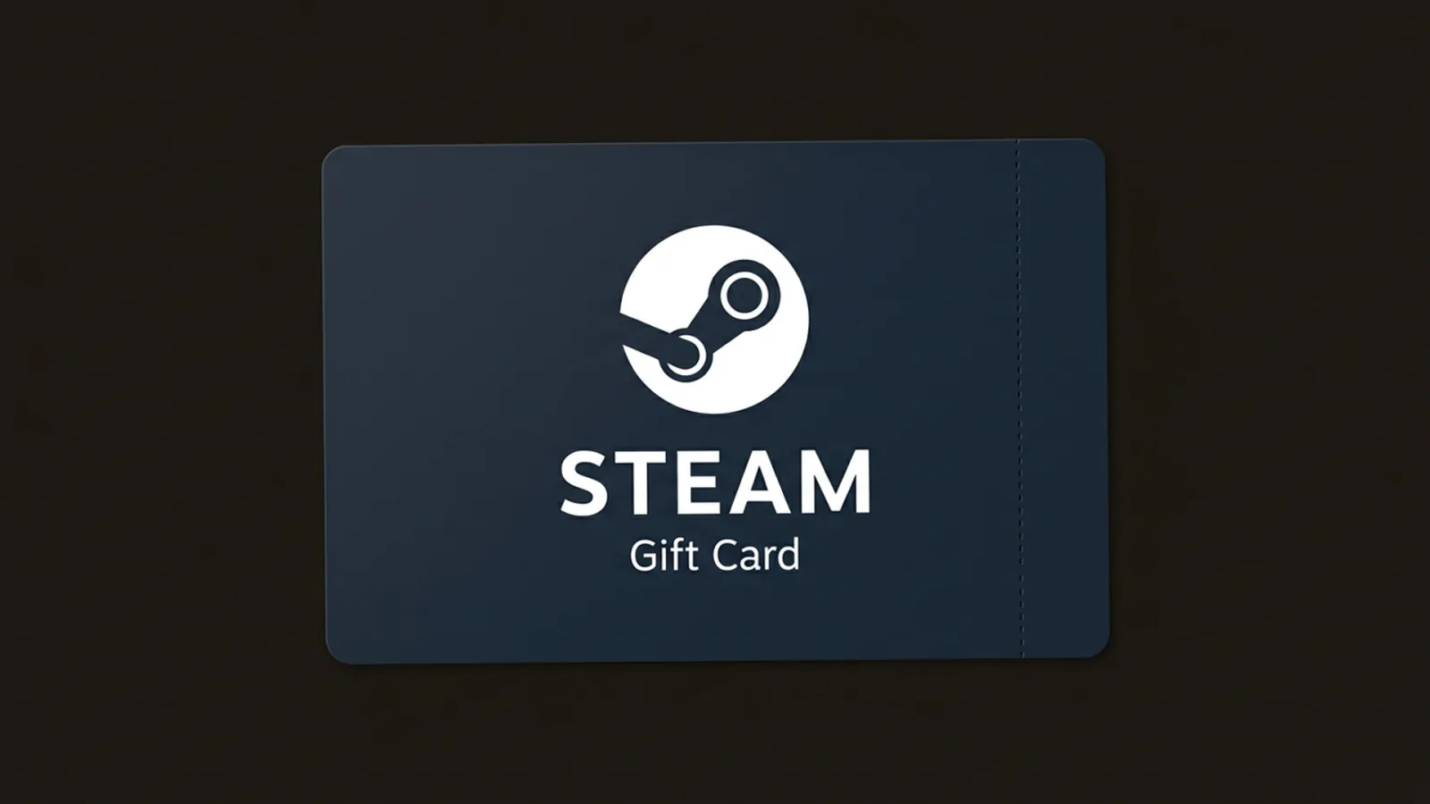 Steam gift card